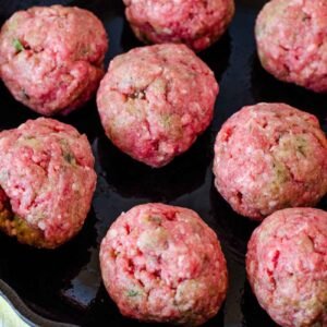 Homemade Beef Meatballs